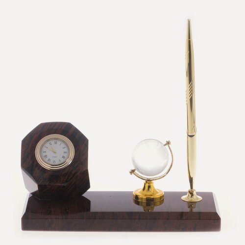 Изображение товара Мини-набор "Бочка" камень обсидиан коричневый 122144