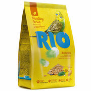 RIO Корм для волнистых попугайчиков в период линьки, пакет 1 кг*4шт