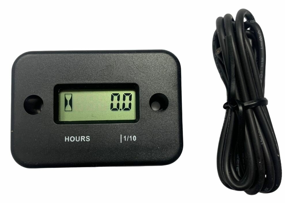 фото Счетчик моточасов для питбайка/мотоцикла/квадроцикла Чёрный