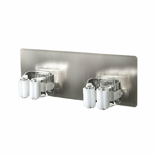 Зажим-держатель для уборочного инвентаря двойной 3 штуки 1023₽