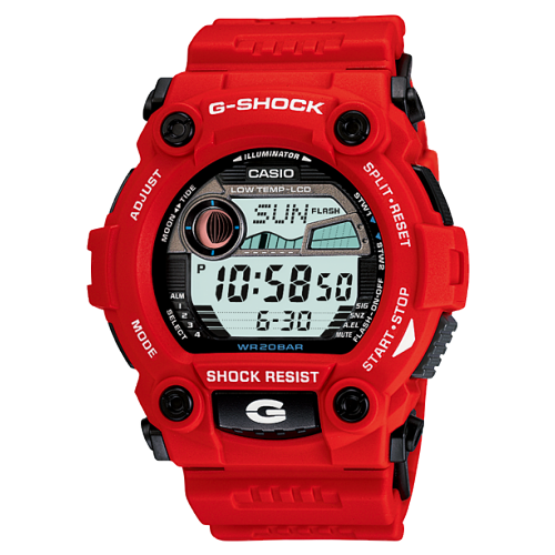 Наручные часы CASIO G-Shock G-7900A-4, красный casio g shock g 7900a 4