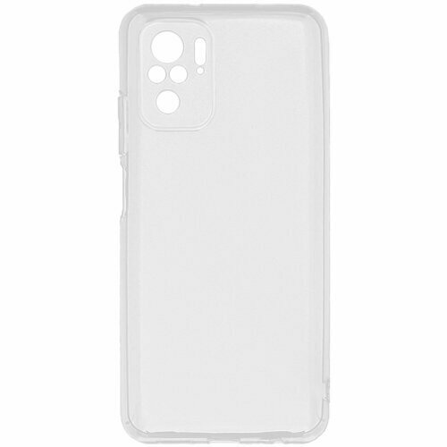 Силиконовый чехол ClearCover Plus для Xiaomi Redmi Note 10 / Note 10S прозрачный