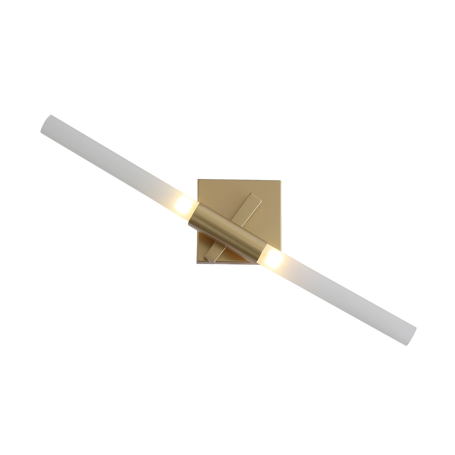 Бра ST Luce LACONICITA SL947.201.02, G9, 80 Вт, металл, стекло, золотой