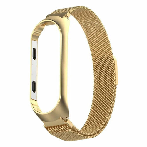 Adamant Стальной ремешок Adamant Milanese Band Gold для Xiaomi Mi Band 5 золотой