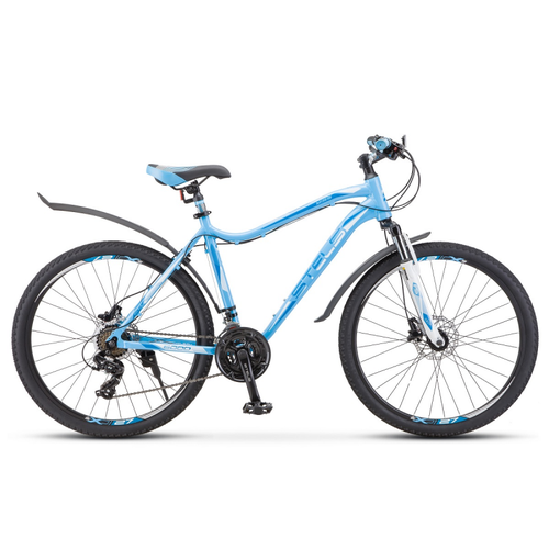 Велосипед 26 Stels Miss 6000 D (рама 19) (ALU рама) (гидравлика) V010 Голубой
