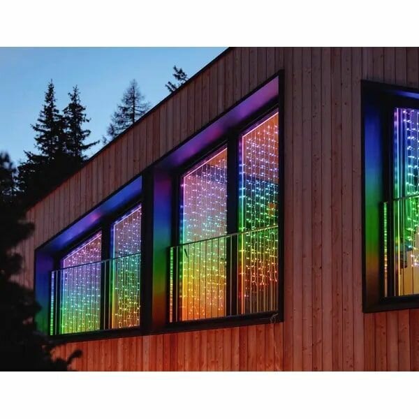 Световая гирлянда новогодняя Twinkly TWW400SPP-TEU 3 м разноцветный/RGB - фото №4
