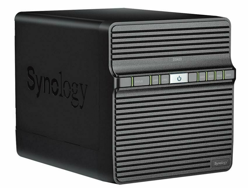 Сетевое хранилище Synology QC 20 Ghz CPU 2Gb DS423