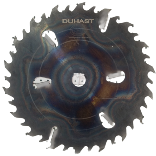 Диск для продольной распиловки древесины DUHAST 550*50*3,5/5,3*z18+18+6