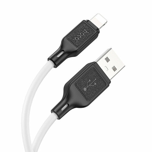 Кабель USB Lightning 8Pin HOCO X90 Silicone 1м белый usb кабель micro hoco x90 силиконовый 1м белый