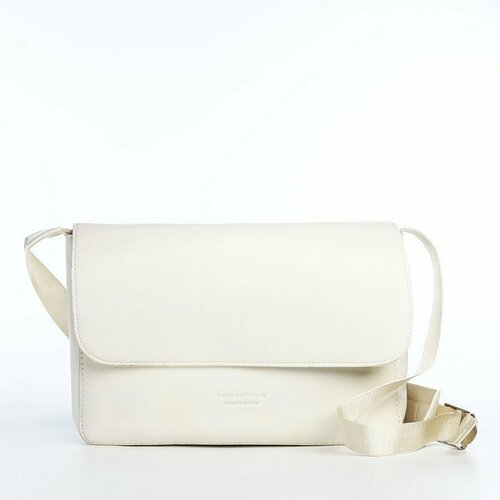 фото Сумка мессенджер , белый нет бренда
