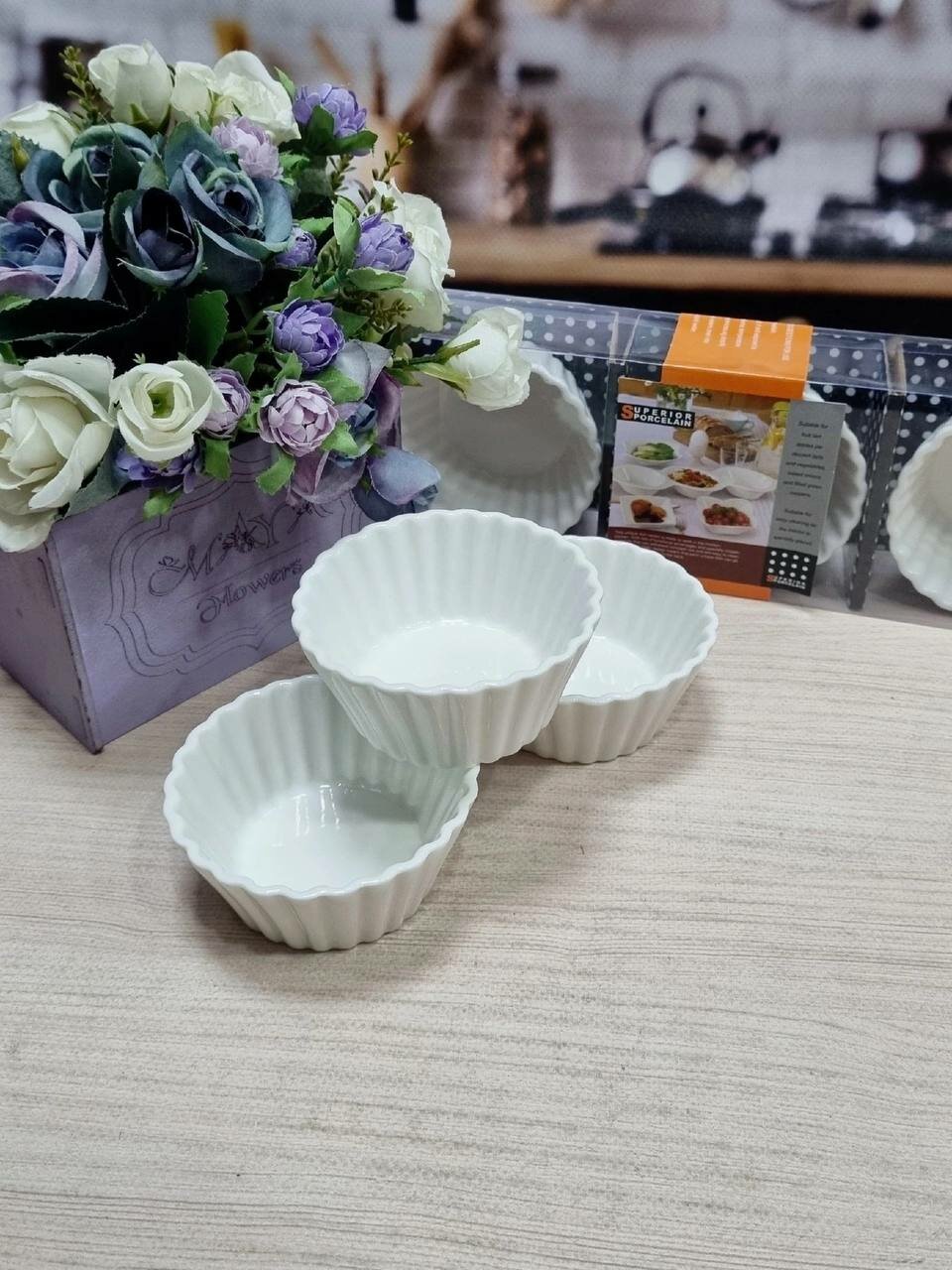 фото Набор салатников , горшочек для запекания