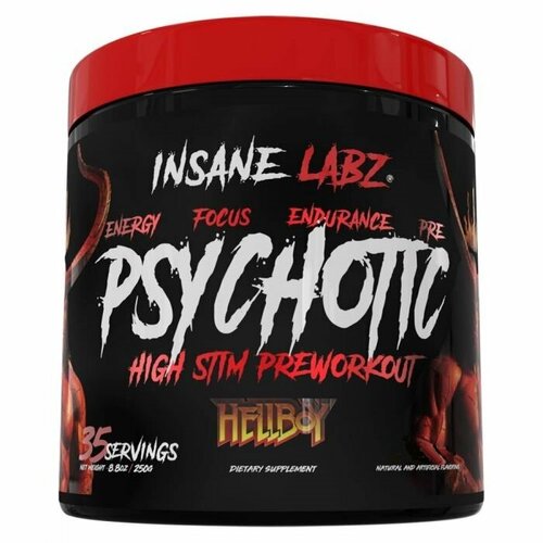 insane labz psychotic 35serv cotton candy Insane Labz Psychotic Hellboy Edition 250 гр (Insane Labz) Лимонад