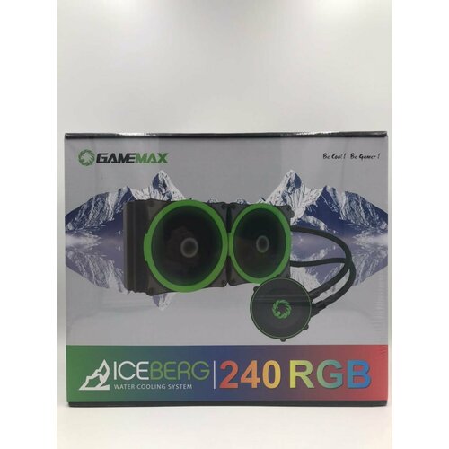 Система водяного охлаждения для процессора GameMax Iceberg 240 RGB