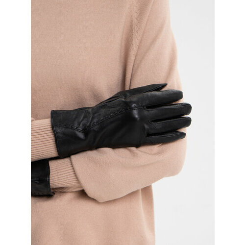 фото Перчатки , размер 6,5, черный veniram shop