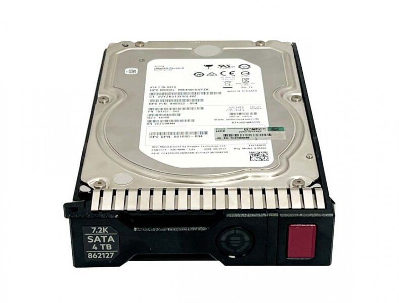 Жесткий диск HP 862127-001 4Tb 7200 SATAIII 3.5" HDD