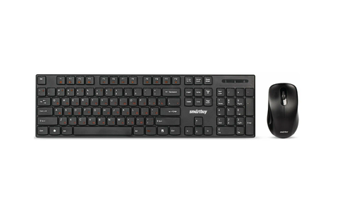 Комплект клавиатура+мышь мультимедийный Smartbuy ONE 240385AG черный (SBC-240385AG-K)