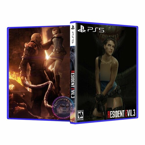 Эксклюзивная обложка PS5 для Resident evil 3 7 370₽
