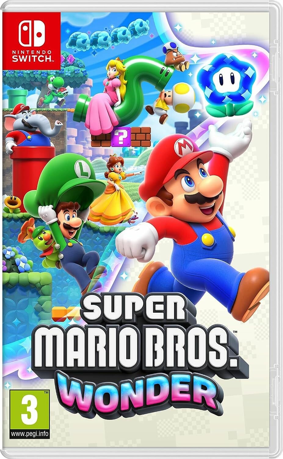 Игра Super Mario Bros. Wonder (Nintendo Switch, Русская версия)