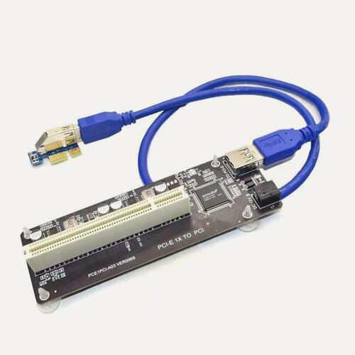 Изображение товара Адаптер, плата PCIE PCI Express X1 на Райзер-карту