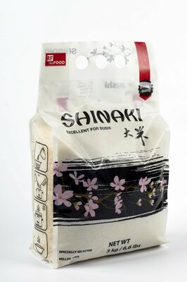 Рис высшего сорта, Shinaki, Россия, 3 кг