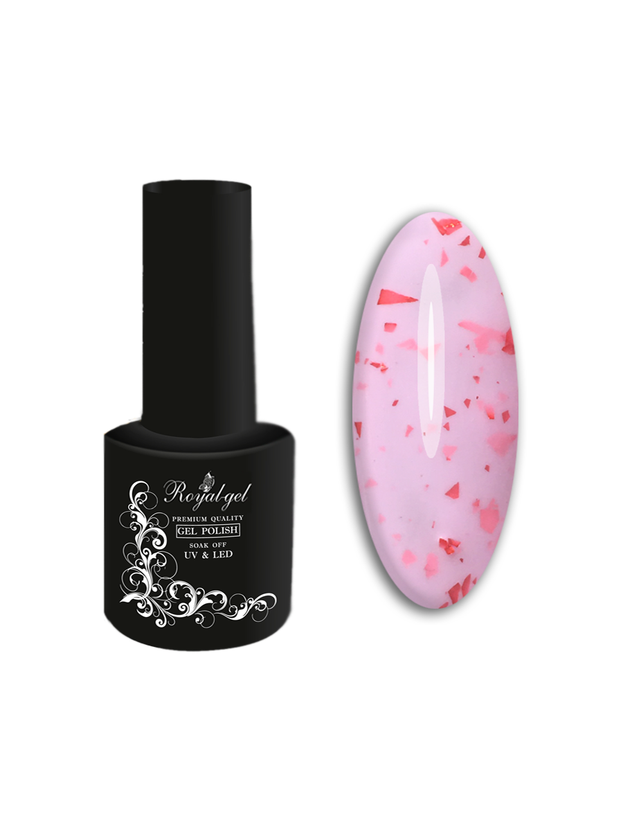 Гель лак Royal-gel "Красный вальс" 5 мл. GFR05