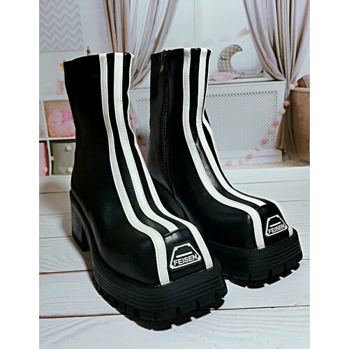 фото Ботинки макс жермон, размер 38, черный