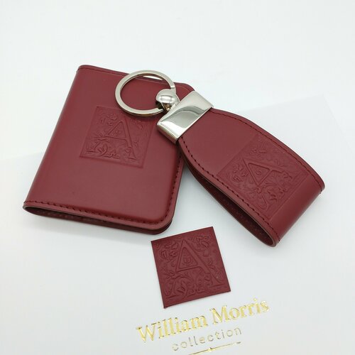 фото Кошелек william morris, бордовый