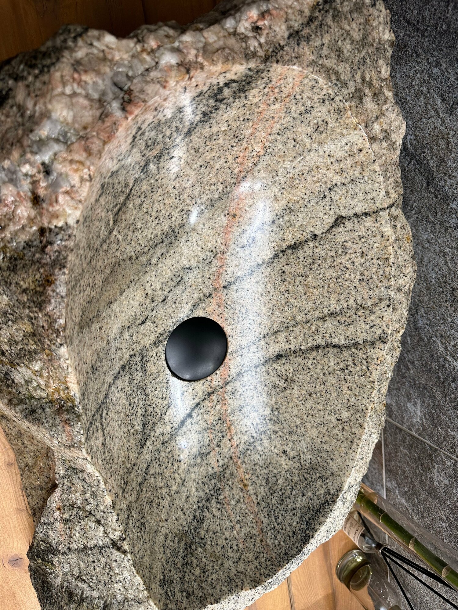 Раковина из натурального камня, Iceberg (67х41) - фотография № 4