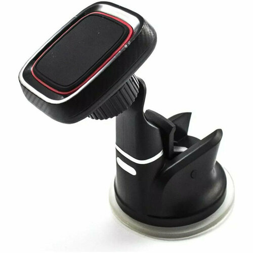 Автомобильный держатель магнитный Magnetic H-CT301 на приборную панель - черно-красный