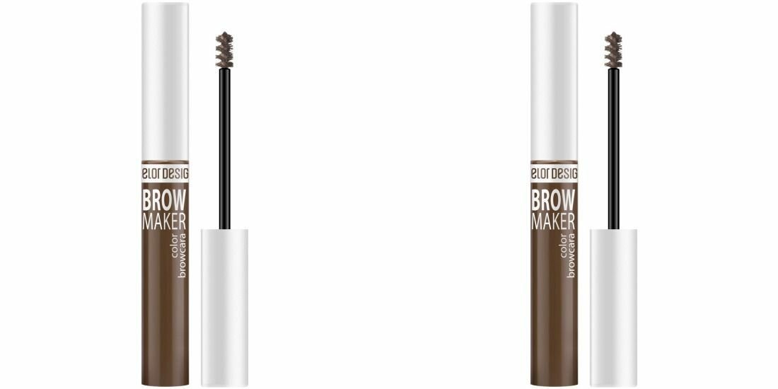 Belor Design Тушь для бровей Brow maker тон 015,2 шт