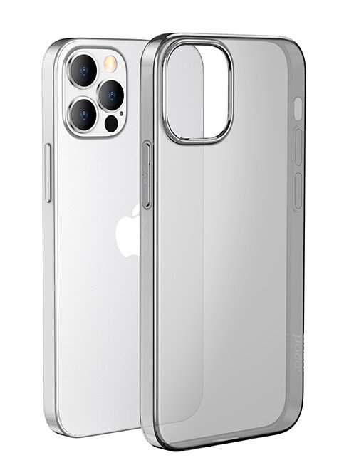 Чехол силиконовый для iPhone 15 Pro Max, Light series TPU, HOCO, черный