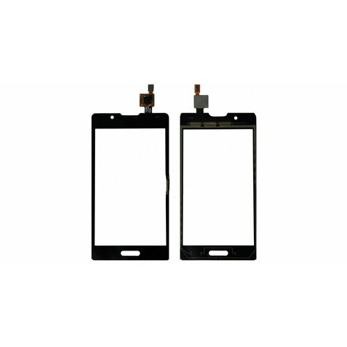 Тачскрин (сенсорное стекло) для LG P713 (Optimus L7 II ) черный тачскрин сенсор для lg p715 optimus l7 ii dual белый