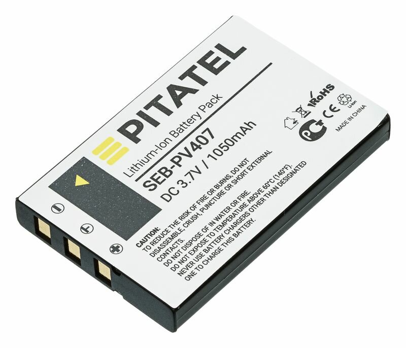 Аккумулятор Pitatel SEB PV407 для Kodak EasyShare P712  P850  P880  Z730  Z7590  Z760  1050mAh