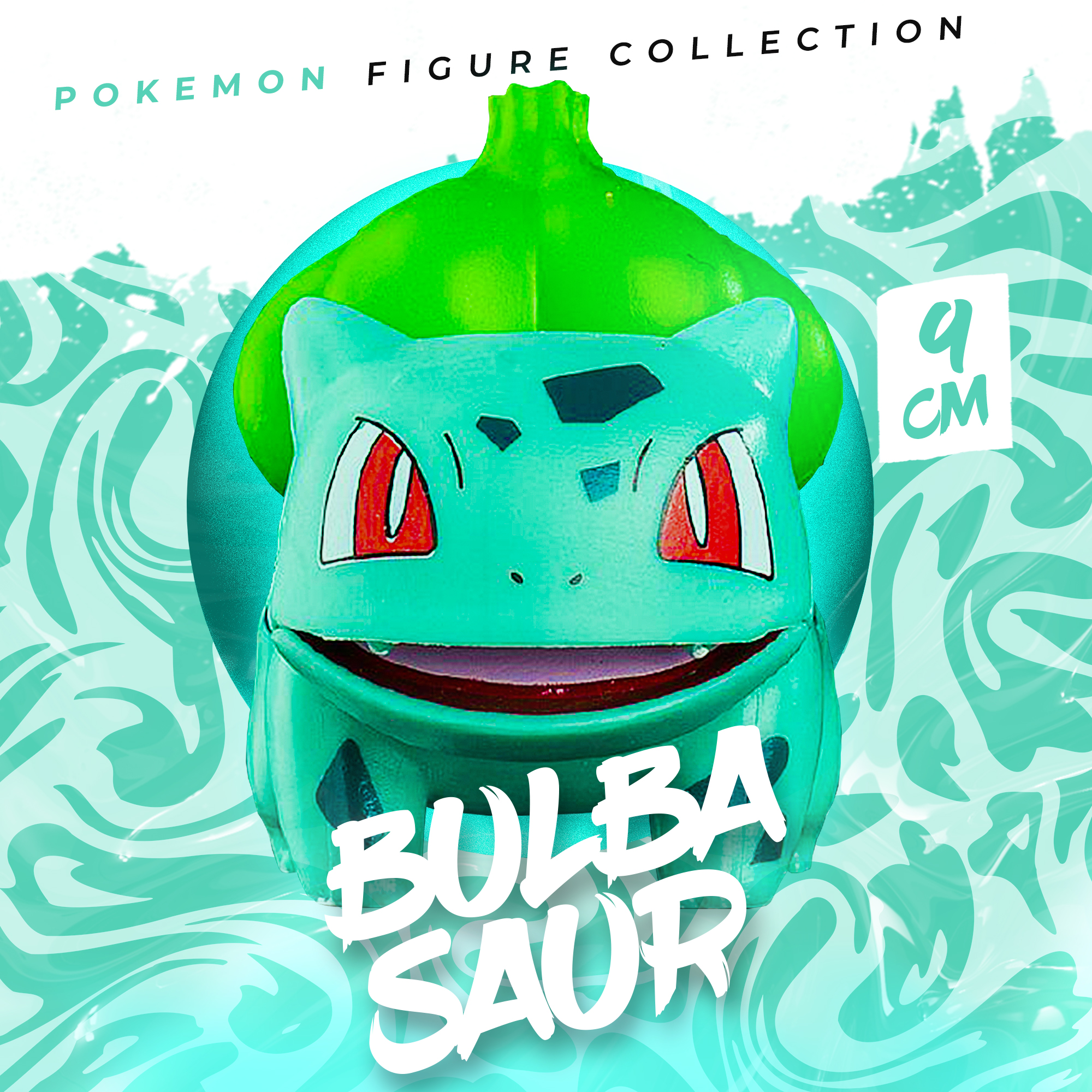 Фигурка аниме Bulbasaur Pokemon 9 см
