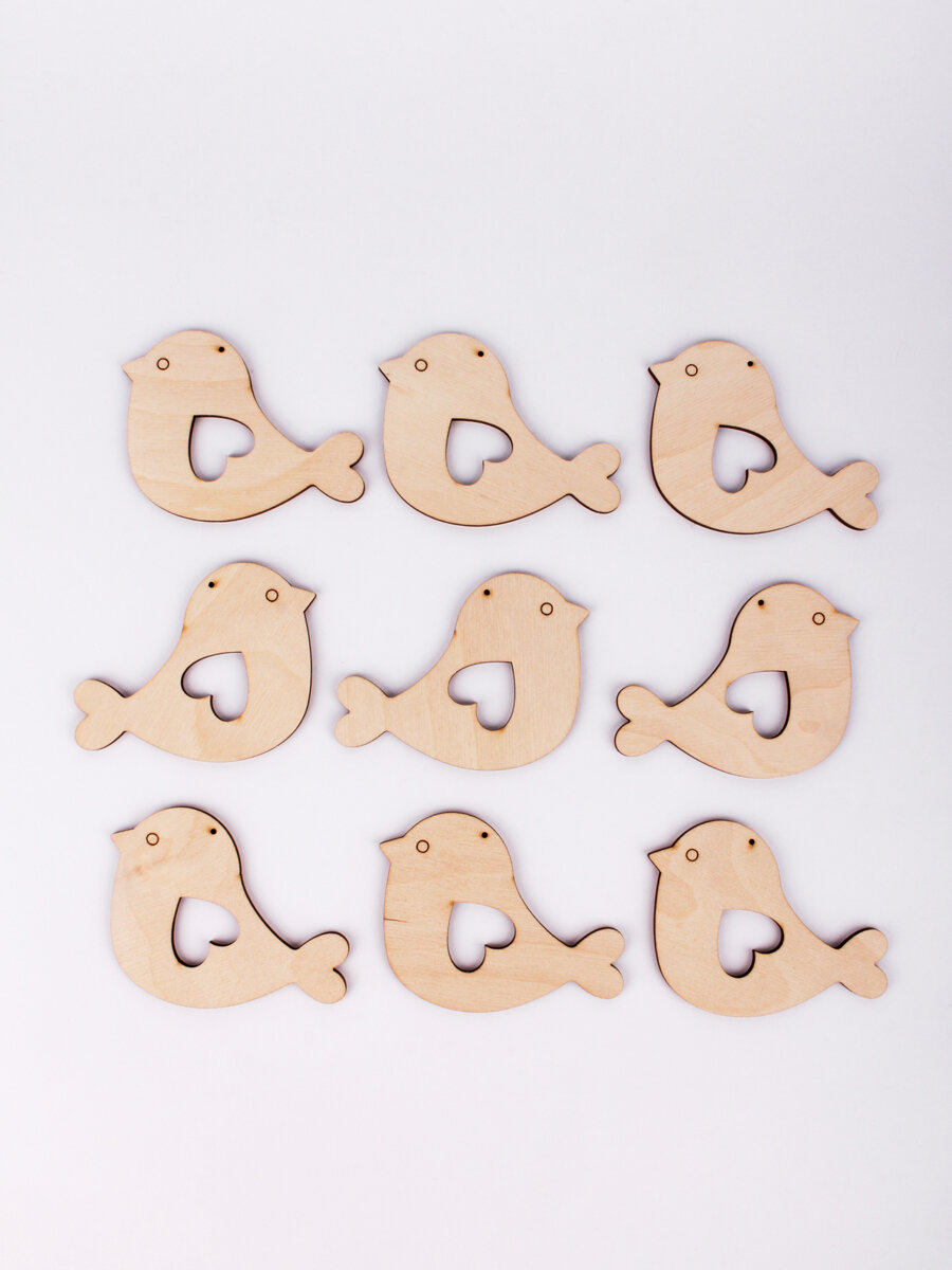 фото Набор "Птички" 9шт