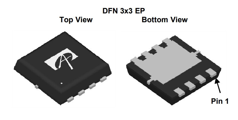 Микросхема AON7200 N-Channel MOSFET 30V 40A DFN3x3EP