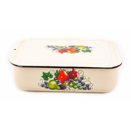 Контейнер пищевой Керченский металлургический завод 42504-0826 слоновая кость эмалированный 15л емкость для хранения пищевых продуктов 1147₽