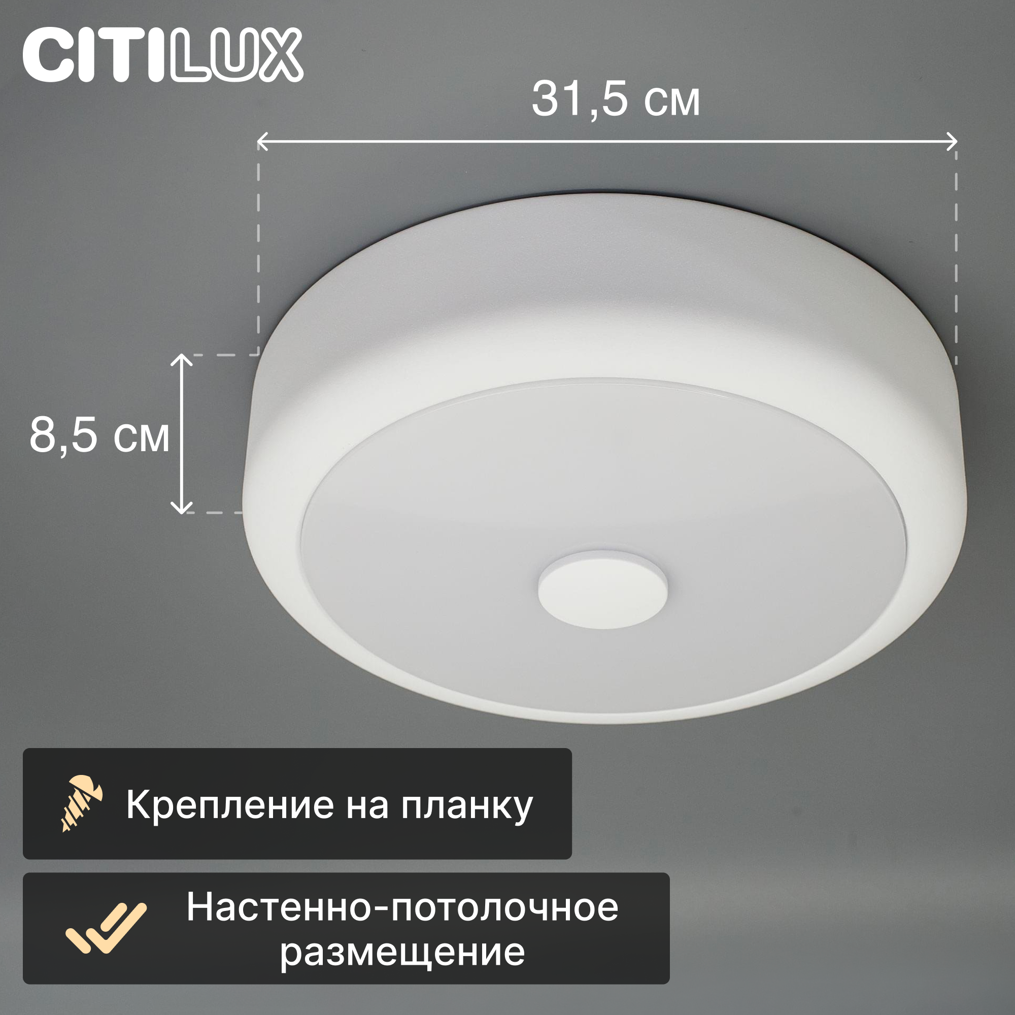 фото Светильник светодиодный Citilux Фостер-1 CL706120