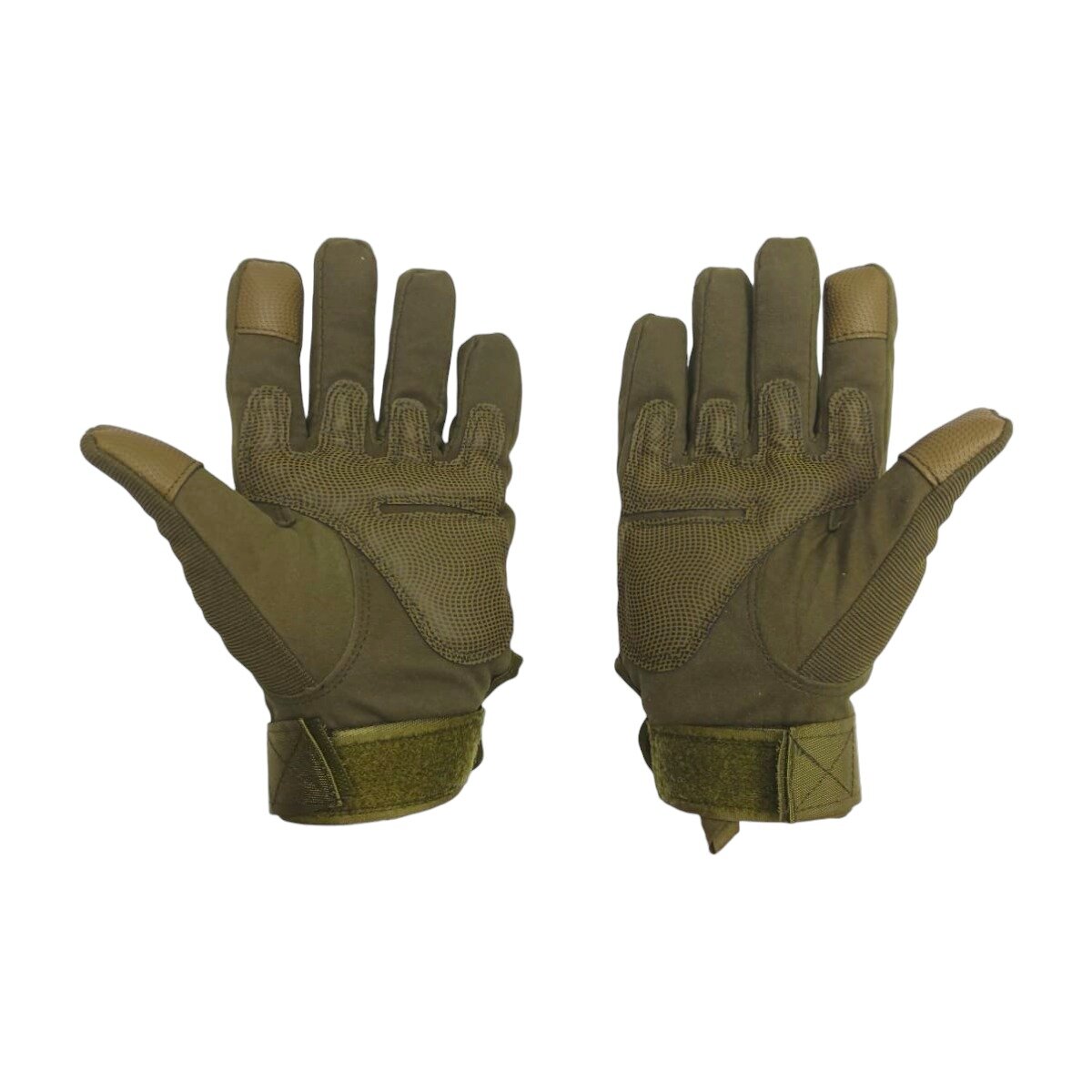 Мотоперчатки тактические утепленные Перчатки для мотоциклиста зеленые XL