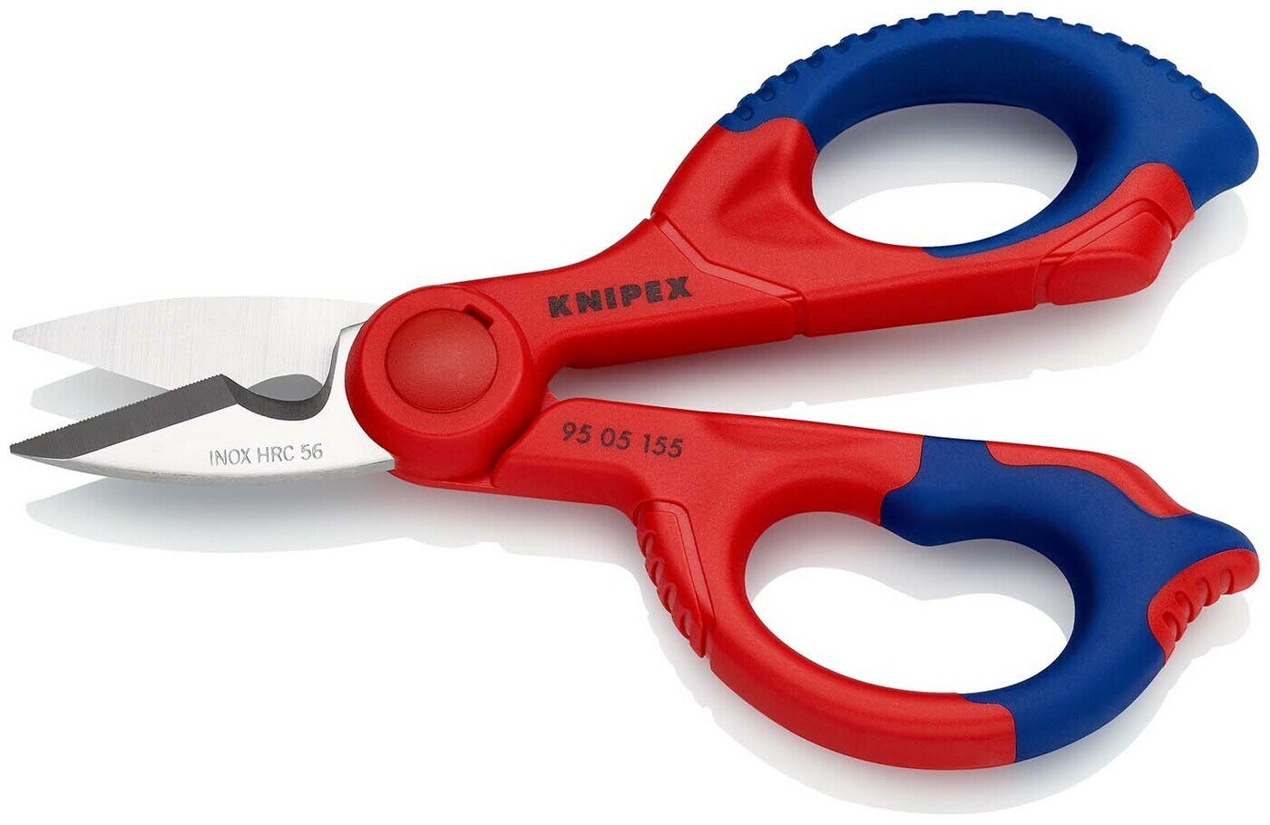 Строительные ножницы прямые 155 Knipex KN-9505155SB