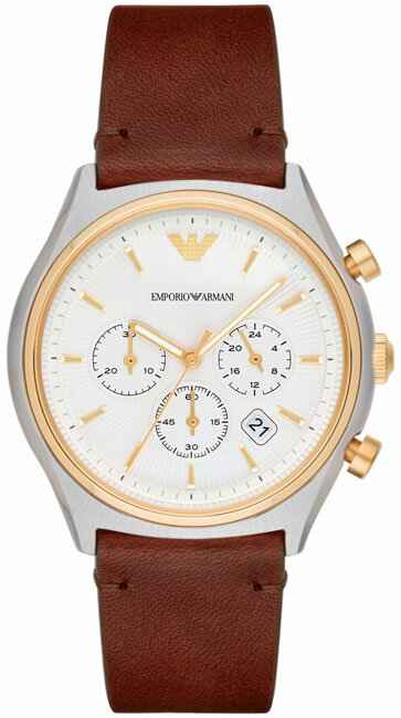 Наручные часы EMPORIO ARMANI Dress, коричневый
