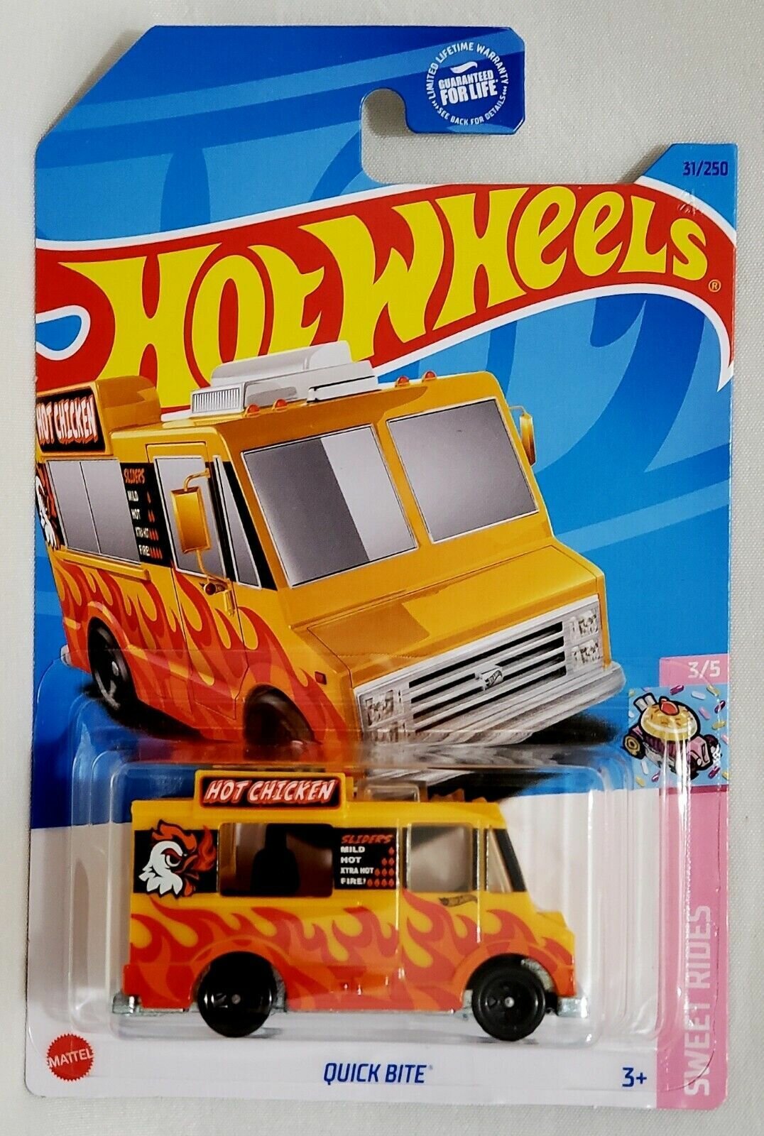 Машинка детская Hot Wheels коллекционная QUICK BITE