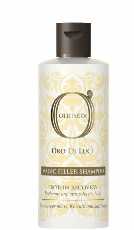 Barex Olioseta Oro Di Luce Шампунь для волос MAGIC FILLER микропротеины пшеницы, кератин и протеины шелка 250 мл