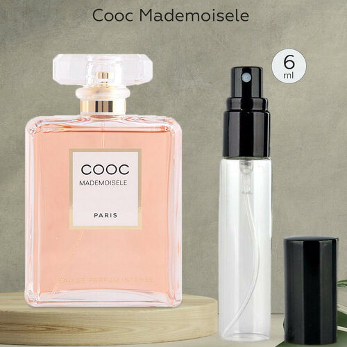 Gratus Parfum Cooc Mademoisele духи женские масляные 6 мл (спрей) + подарок gratus parfum cooc mademoisele духи женские масляные 3 мл масло подарок