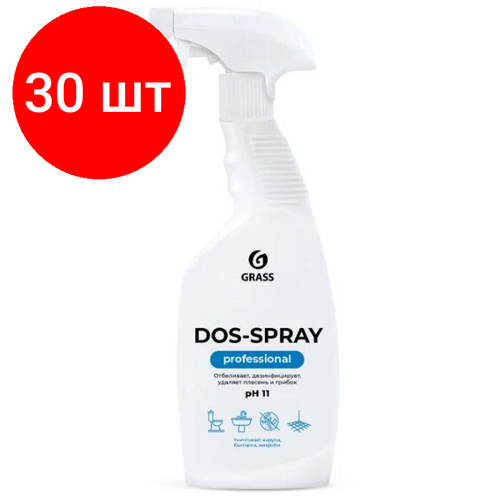 Комплект 30 штук, Профхим спец д/удален плесени, дез-эфф, хлор Grass/Dos-spray PROF 0.6л_т/р