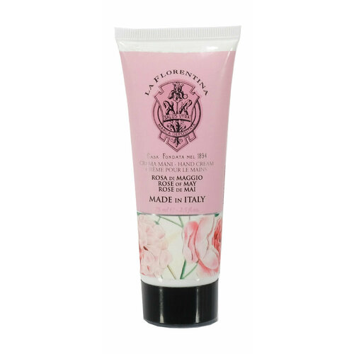 Крем для рук с ароматом майской розы La Florentina Hand Cream Rose of May