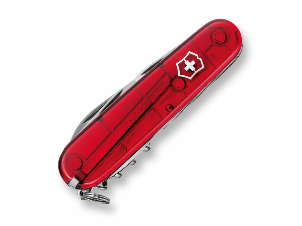 Нож перочинный Victorinox Spartan (1.3603.B1) 91мм 12функций красный блистер - фото №11