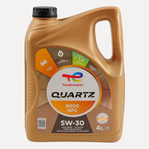 Изображение товара Масло моторное TOTAL QUARTZ 9000 FUTURE NFC 5W30 синтетика 4 л 10990501