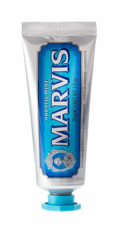 Зубная паста свежая мята 25 мл Marvis Aquatic Mint Toothpaste