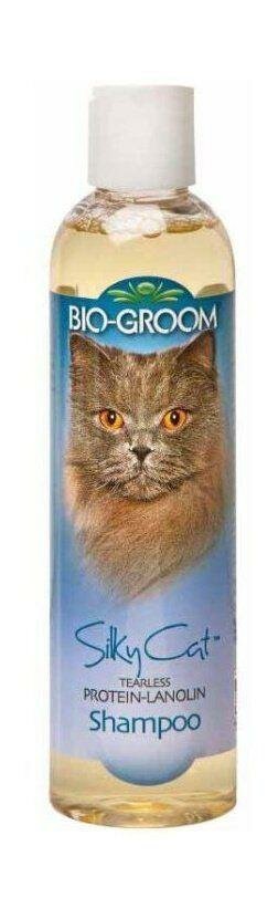 Шампунь-кондиционер для кошек Bio-Groom , шелковый, 237 мл - фото №3